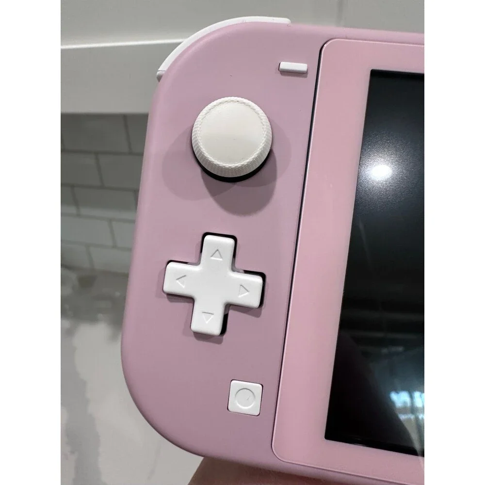 Custom Nintendo Switch Lite Pale Pink Game Cosmos NEW Cherry Blossom girl NWT